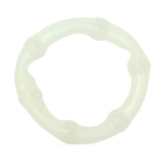Image de Silicone Beaded Love Ring in Clear