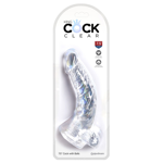 KING COCK CLEAR 7.5'' WITH BALLS