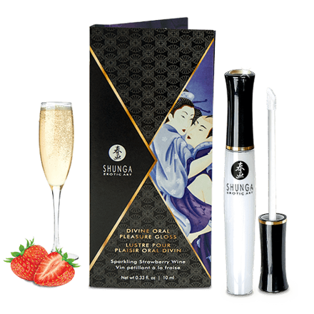 SHUNGA LUSTRE PLAISIR ORAL DIVIN (FRAISE & CHAMPAG