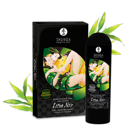 SHUNGA LOTUS NOIR GEL SENSIBILISANT POUR COUPLE