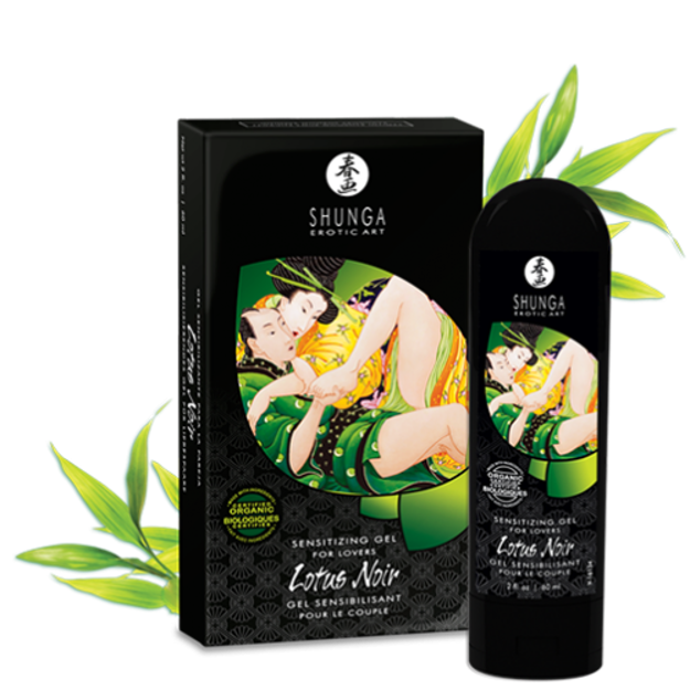 SHUNGA LOTUS NOIR GEL SENSIBILISANT POUR COUPLE