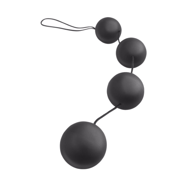 ANAL FANTASY COLLECTION DELUXE VIBRO BALLS - BLACK