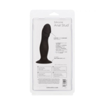 Silicone Anal Stud - Black