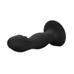 Silicone Anal Stud - Black