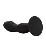 Silicone Anal Stud - Black