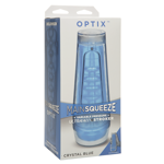 MAIN SQUEEZE - MASTURBATEUR OPTIX - BLEU TRANSPARENT