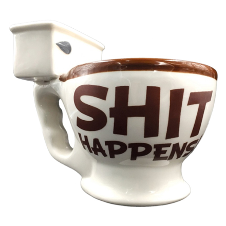 Tasse ''Shit happens''