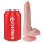 King Cock 6" Cock with Balls - Flesh
