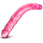 B Yours - 14" Double Dildo - Pink