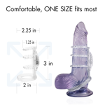Vibrating - Vibrating Cock Cage - Clear