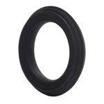 Caesar Silicone Ring - Black