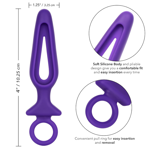 Booty Call Silicone Groove Probe - Purple