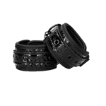 Luxury Ankle Cuffs - Black (Chevilles)