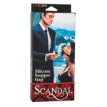 Scandal Silicone Stopper Gag