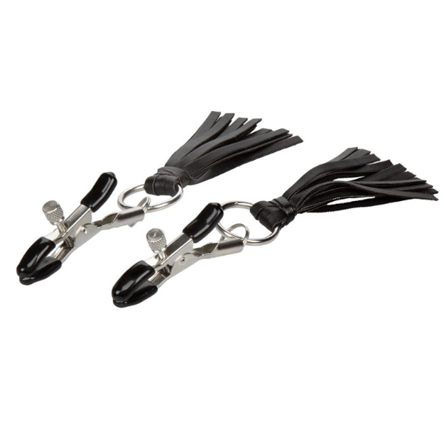 CALEXOTICS - NIPPLEPLAY - NIPPLE CLAMPS TASSELS - NOIR