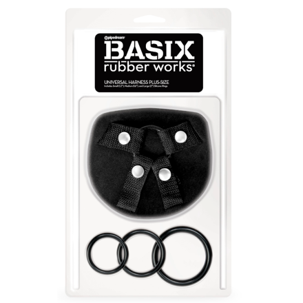 BASIX RUBBER WORKS - UNIVERSAL HARNESS PLUS SIZE