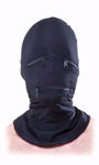 Fetish Fantasy Series Zipper Face Hood - Black