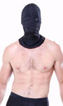 Fetish Fantasy Series Zipper Face Hood - Black