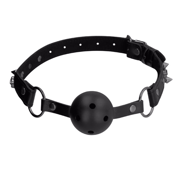 Ouch! Skulls and Bones - Breatheable Ball Gag