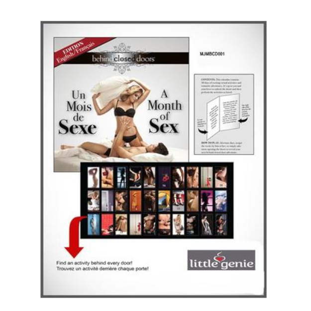 BILINGUE MONTH OF SEX, JEU POUR COUPLE