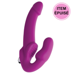 STRAP U VIBRATING STRAPLESS SILICONE STRAP-ON DILD