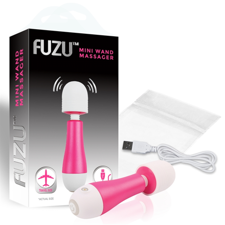 Rechargeable & Travel size - Mini Wand - Pink