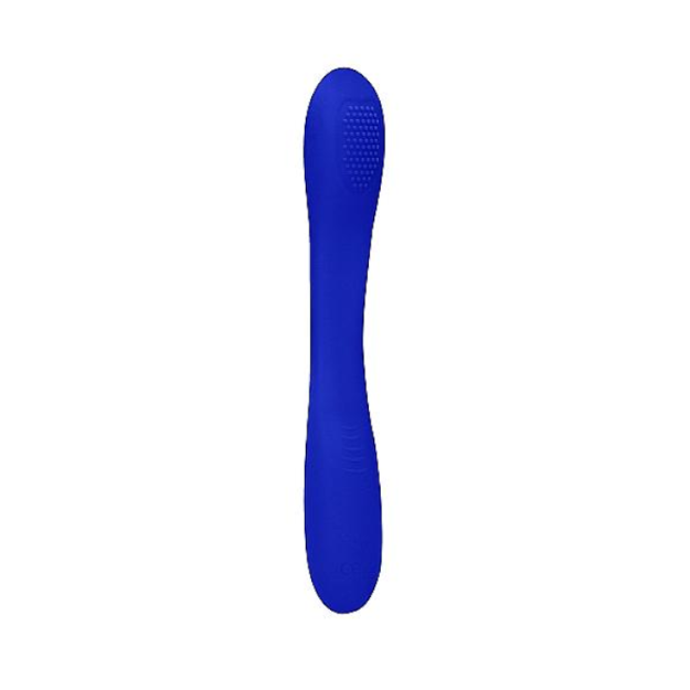 Double Ended Vibrator - Flex - Blue