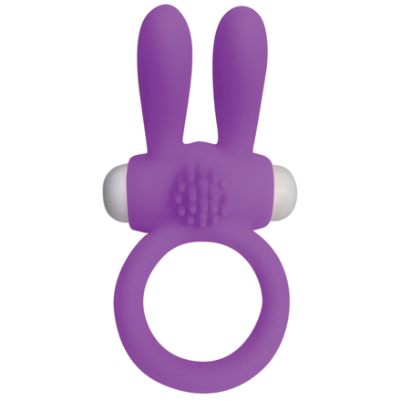 Neon Rabbit Ring - Mauve