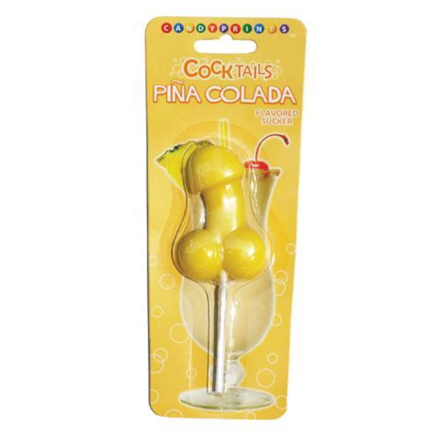 Pina Colada Cocktail Sucker