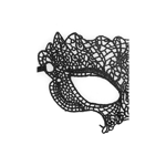 Princess Black Lace Mask - Black