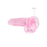 REALROCK 6" / 15 cm Realistic Dildo With Balls - Pink