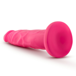 Neo - 7.5 Inch Dual Density Cock - Neon Pink