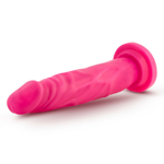 Neo - 7.5 Inch Dual Density Cock - Neon Pink