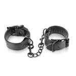 FT Adjustable Faux Leather Handcuffs