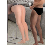 NG Legs and Derriere with Stand - Small