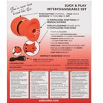 French Kiss™ Suck & Play Interchangeable Set