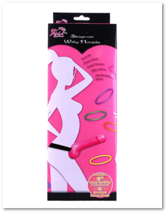 Girl's Night Out Strap-On Willy Hoopla