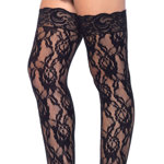 Leg Avenue Stocking Lace Rose et Lace Top Blk OS#1.png