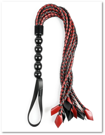 SS Saffron Braided Flogger