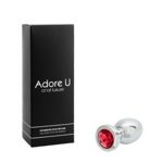 Adore U - Anal Luxure Acier Inox - Petit Rouge