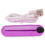 Bang! Bullet Métalique Rechargeable - Purple