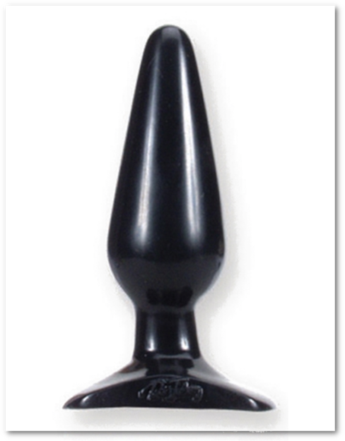 CLASSIC BUTT PLUG 5.5" BLACK