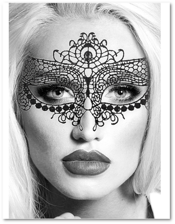 685 Lace Eye-Mask - Queen