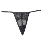 COD-Garterbelt Sheer & Front Lace – Queen Blk 3x4x