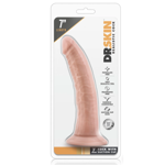 Dr. Skin 7'' Cock With Suction Cup - Vanilla
