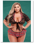 Baci- Ensemble Écolière 2 pcs Queen