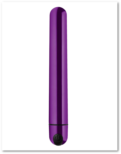 Bang! 10X Slim Metallic Bullet - Purple