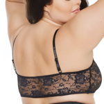 Coquette- Bralette Noire OSXL 707