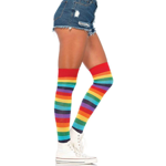la6606 Leg Avenue – Stocking Lycra Rainbow Multicolor OS