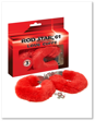 MENOTTE METAL PELUCHE ROUGE